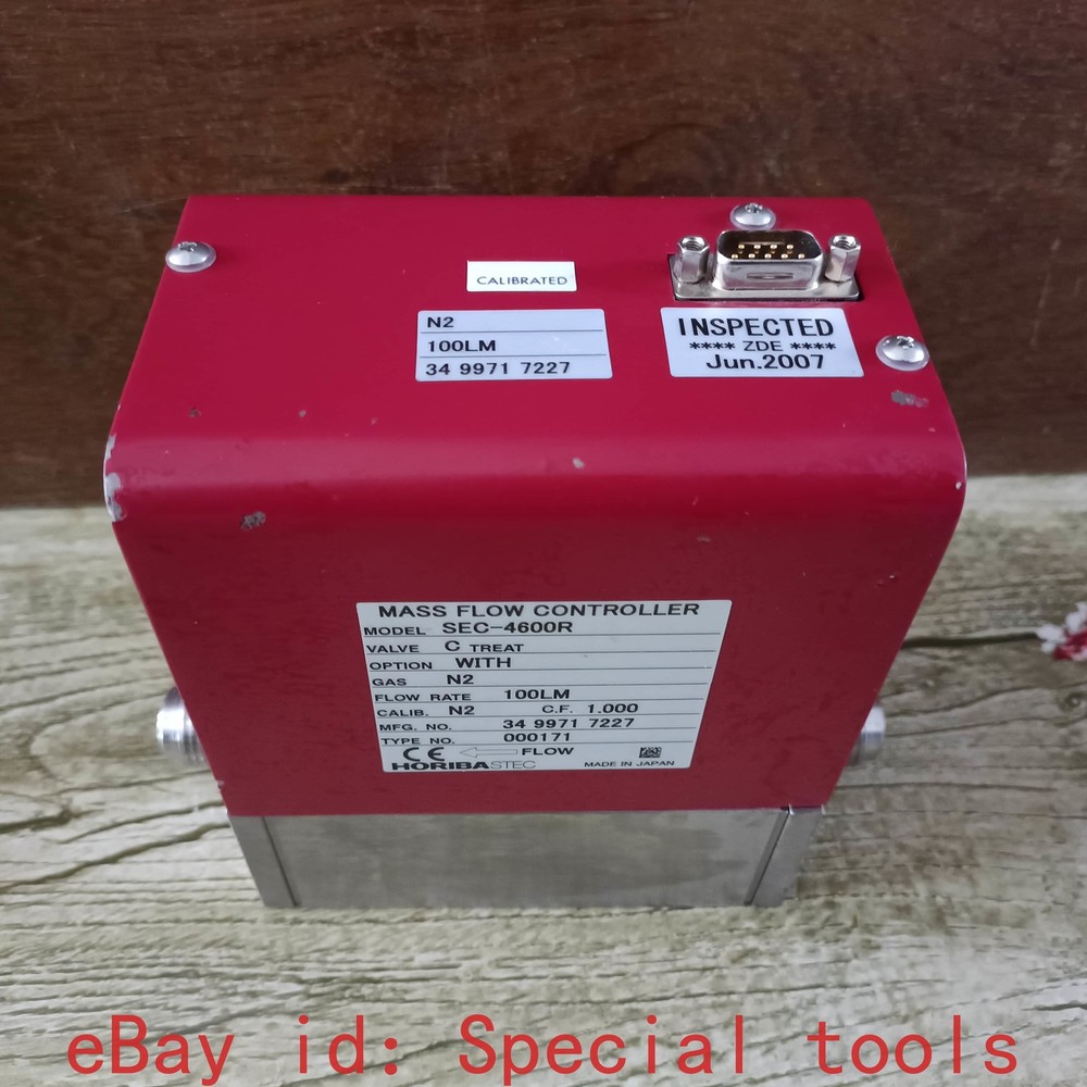 HORIBASTEC MASS FLOW CONTROLLER SEC-4600R 100LM 1pcs 1pcs