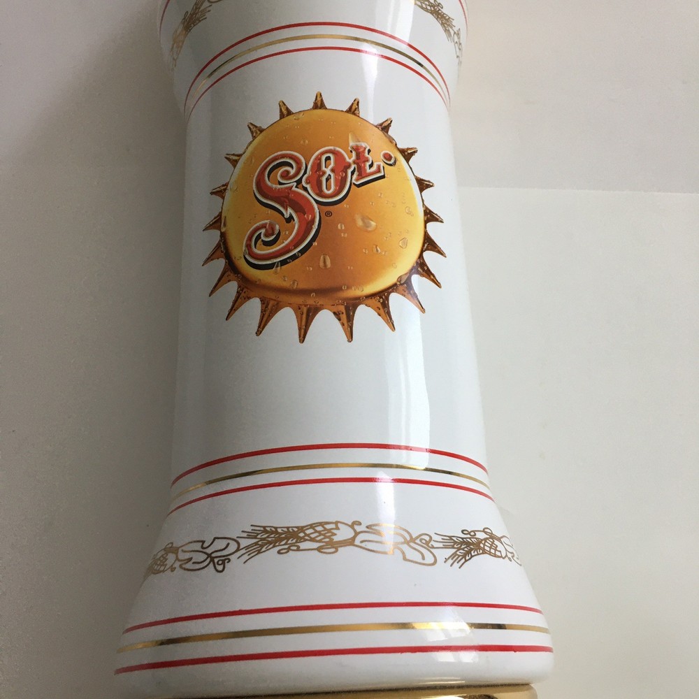 Celli Sol Ceramic Double Faucet Beer Tower Dispenser