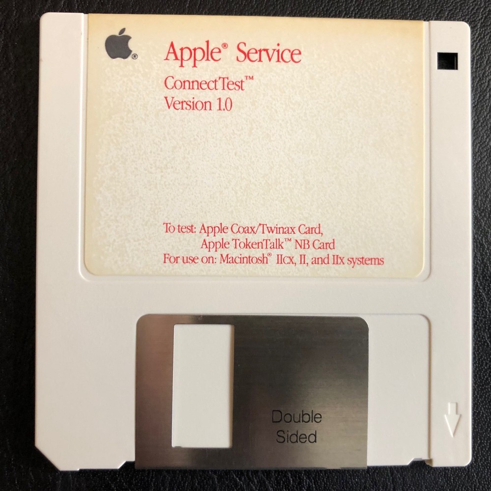 Apple Service ConnectTest Version 1.0 / Macintosh Computer Software