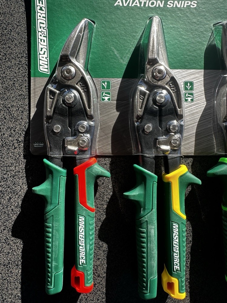 Masterforce 3 Piece 10” Aviation Tin Snips