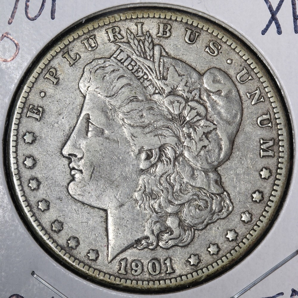 1901-O Morgan Silver Dollar XF E288 JCK