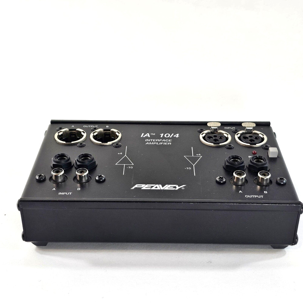 Peavey IA 10/4 Microphone Interface Amplifier with Box - Tested