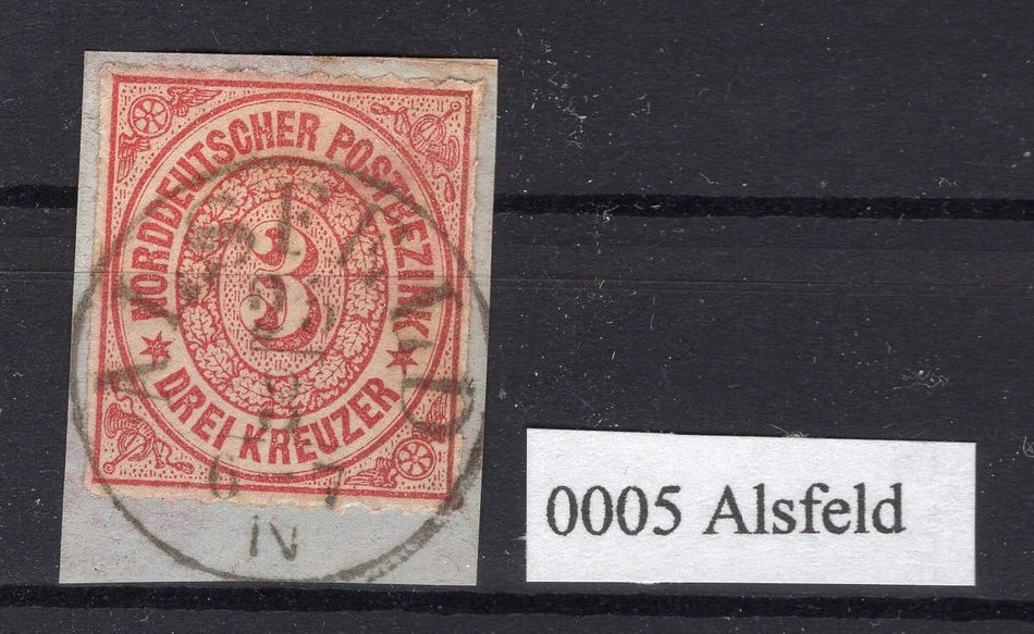 Ndp 9 Alsfeld Postmarked (EA0675