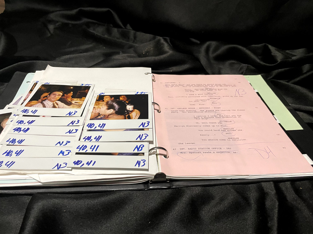 Northern Exposure Script with Cast Polaroids - Let's Dance
