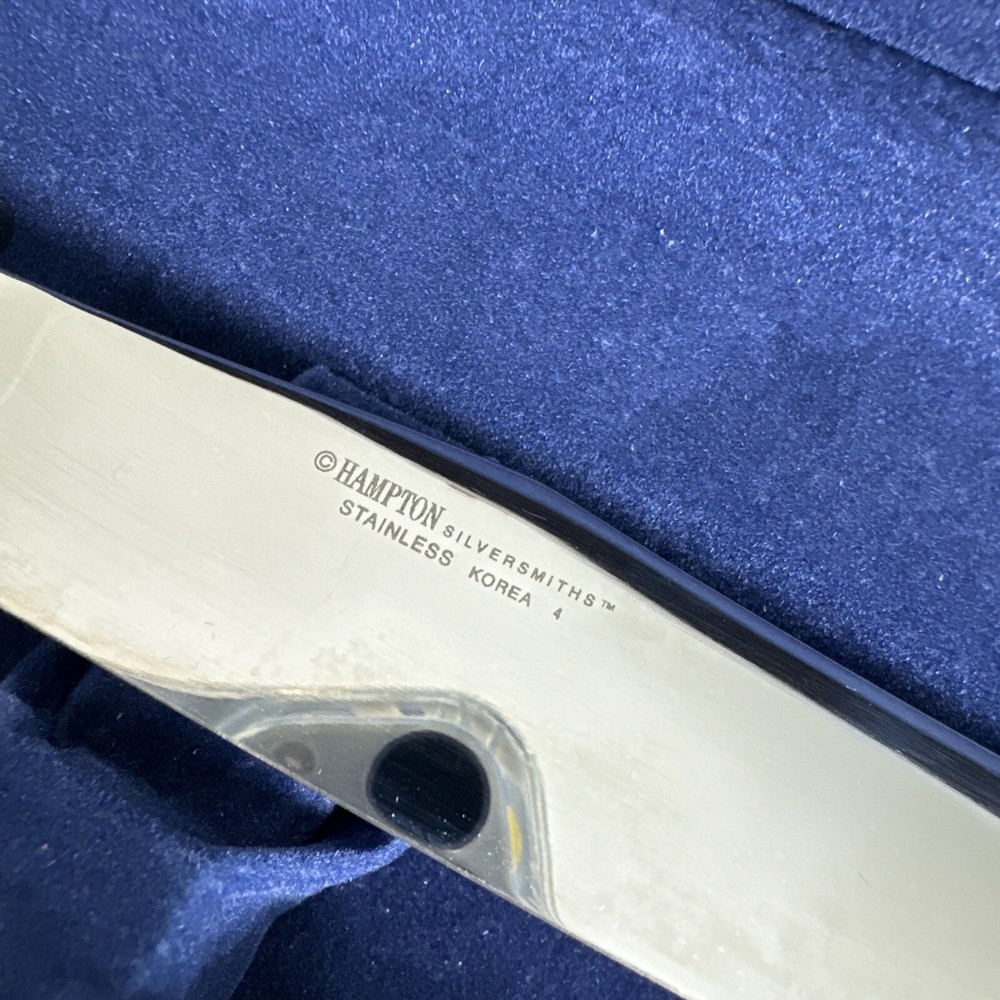 Hampton Silversmiths Stainless Serving Knife & Fork 2 Piece Set