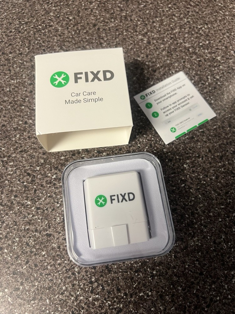 FIXD Bluetooth OBD2 Scanner for Car - Car Code Readers & Scan Tools for iPhone &