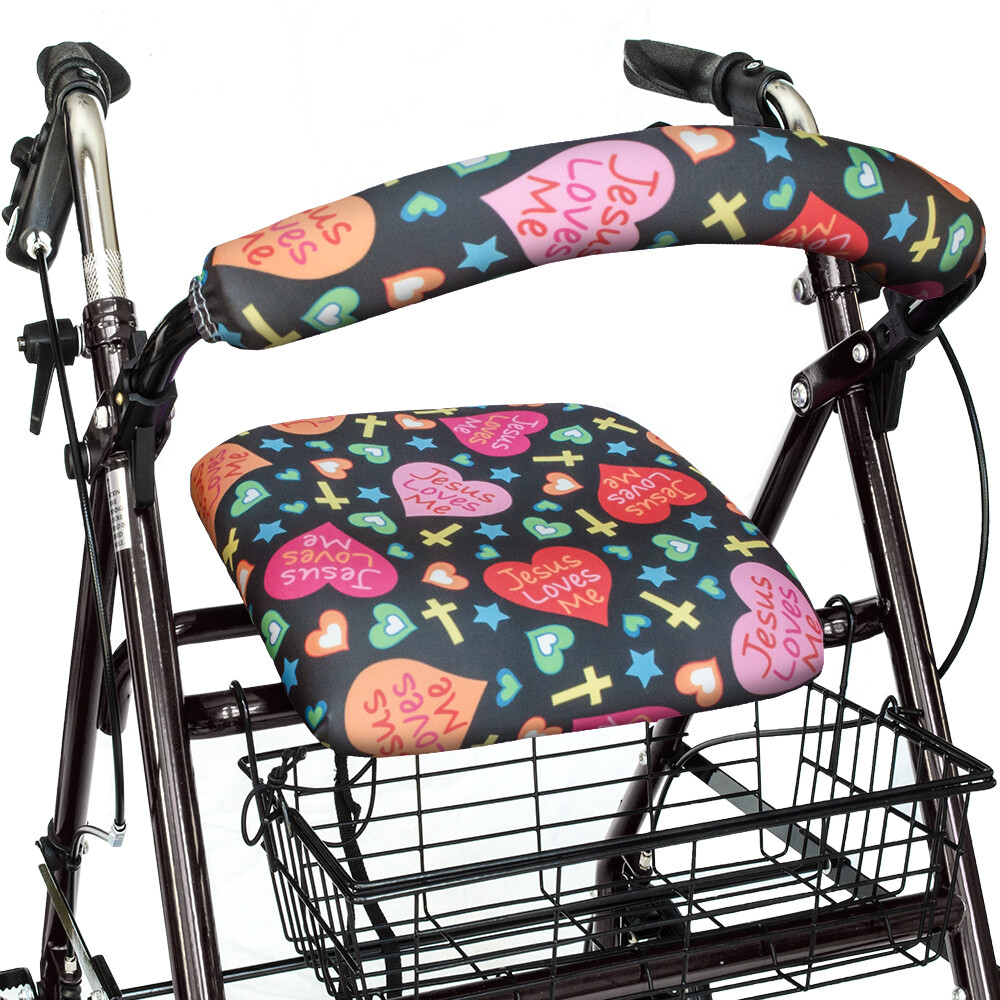 Universal Rollator Walker Seat and Backrest Covers