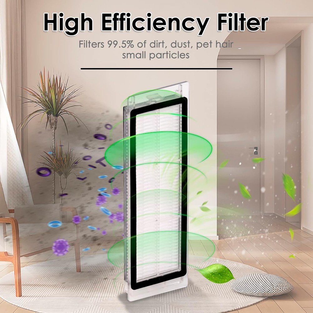 12pack Filters for Roborock S5 E3 E4 E20 E25 E35 S50 S65 Vacuum Cleaner Parts