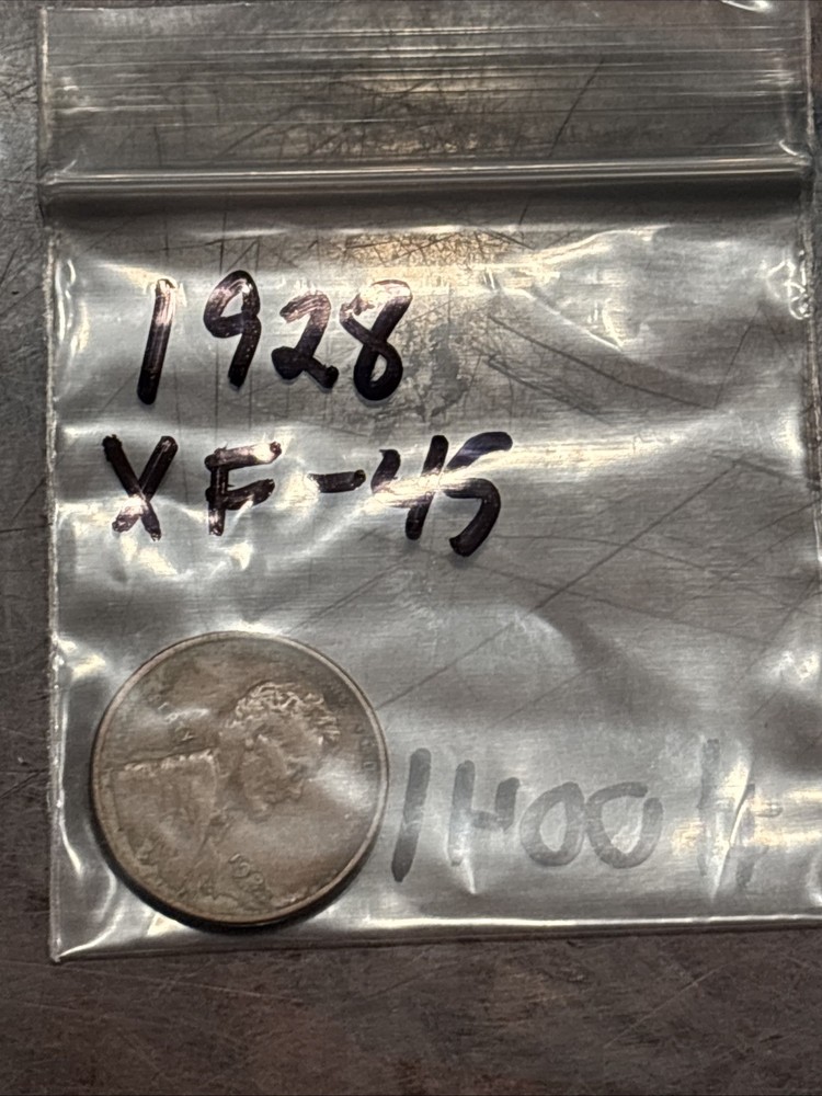 1928 Lincoln Wheat Cent XF