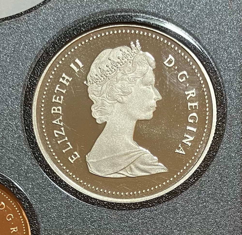 1987 Canada Proof Frosted 50 Cents