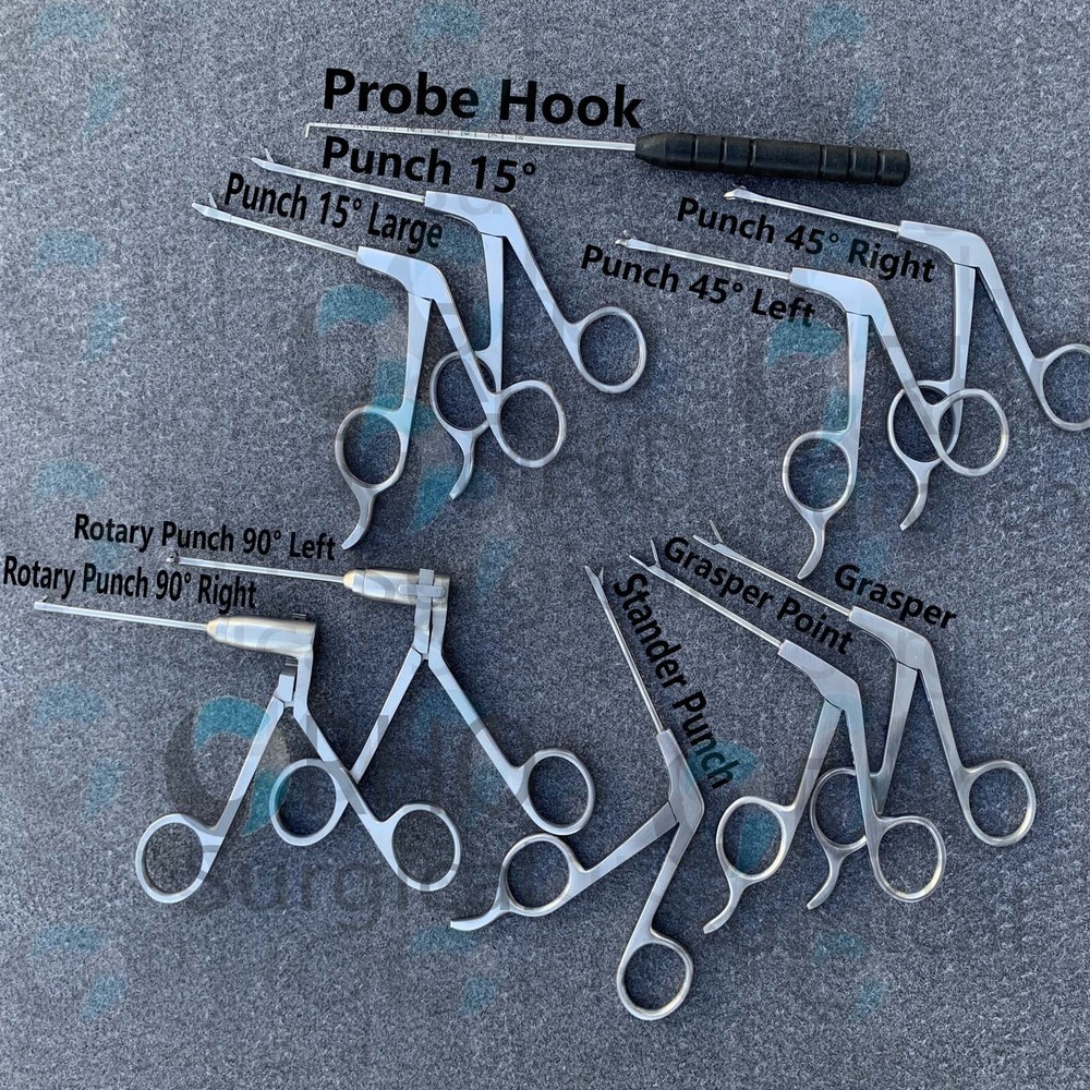 Hand-Wrist Arthroscopy Hand Instruments Set Small Joint, Arthroscopy Forceps Set