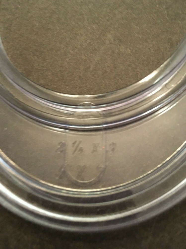 3 Plastic Oval Templates Creative Memories Scrapbook Cutting System Replacements