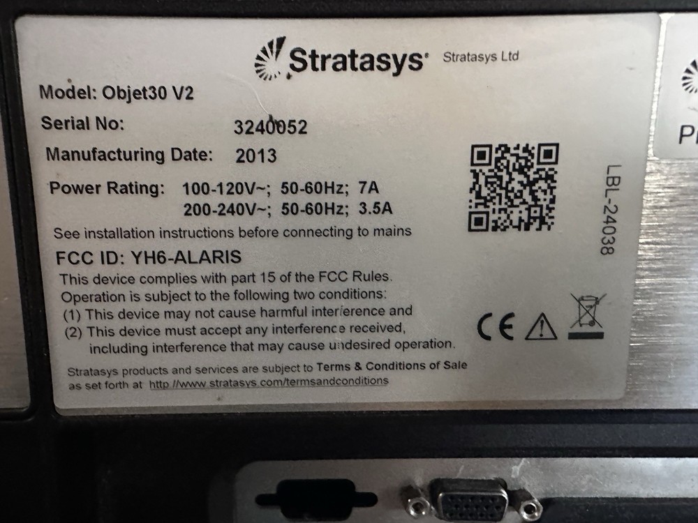 Stratasys Objet30 Scholo