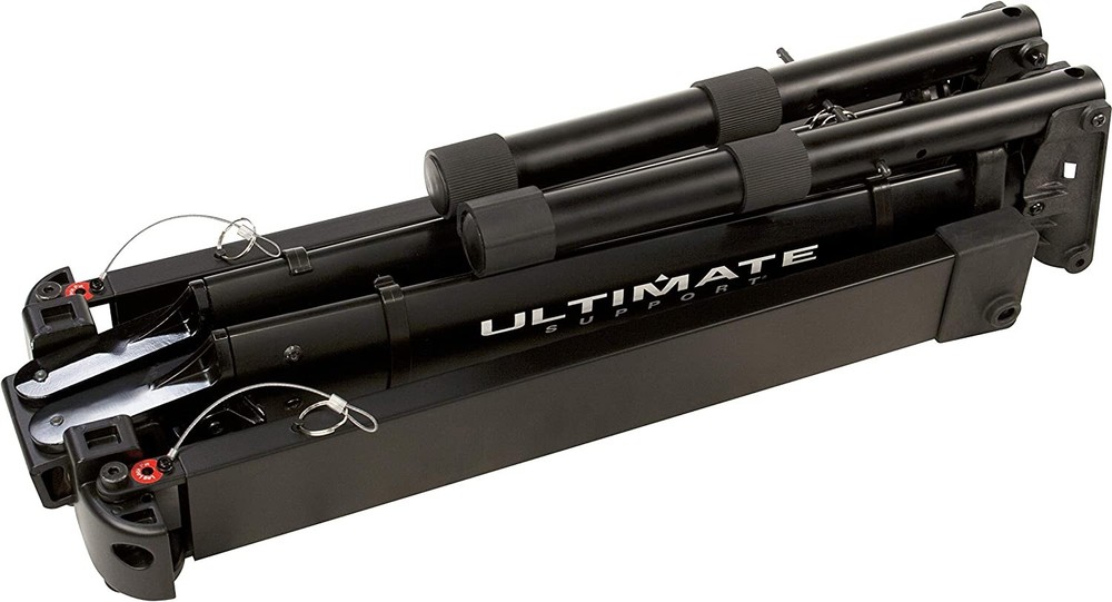 Ultimate Support VS-88B V-Style Portable Height-adjustable Keyboard Stand with