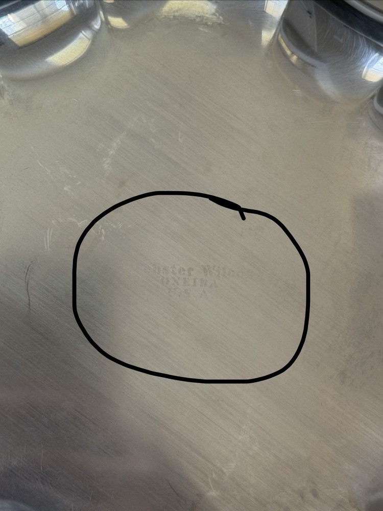 Webster Wilcox Oneida Countess Round Bowl Silver Plated 11 3/8’