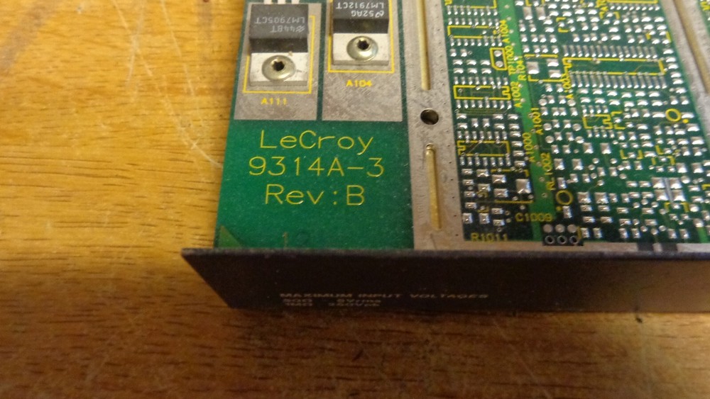 LeCroy 9310A oscilloscope Input voltage controller PCB board 9314A-3