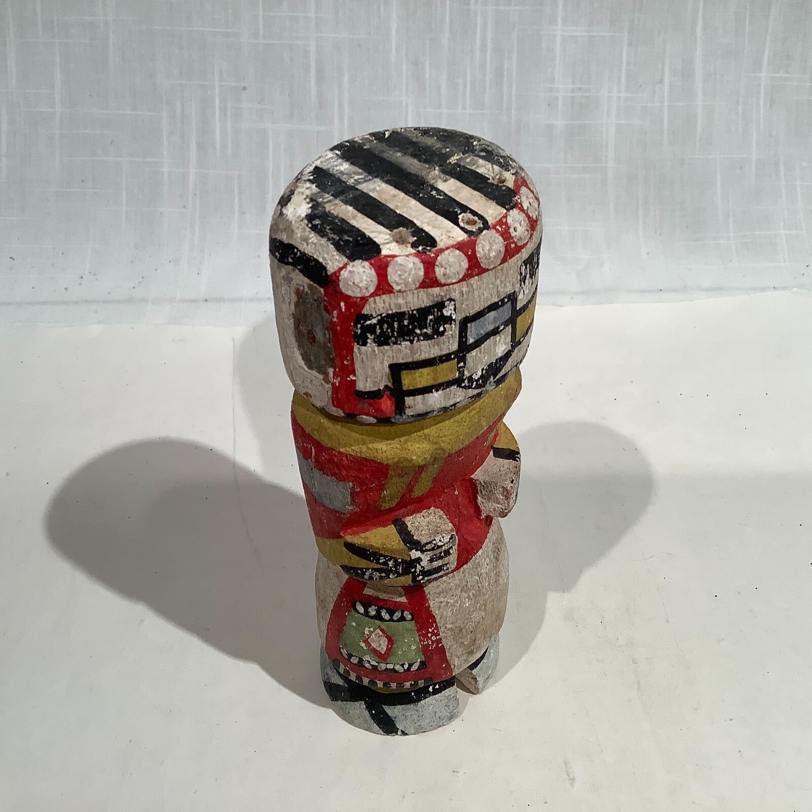 ORIGINAL 1930's-1940's HOPI COTTONWOOD KATSINA DOLL, 5.5", PROB. BY OTTO PENTEWA