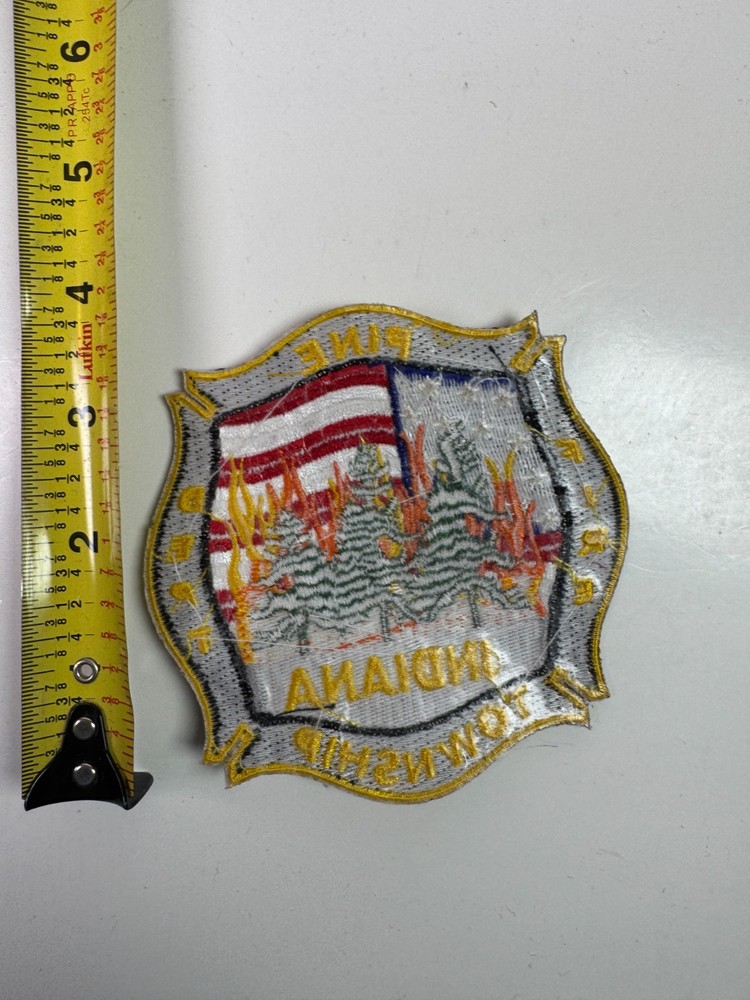 Pine Township Fire Indiana IN Patch EE7