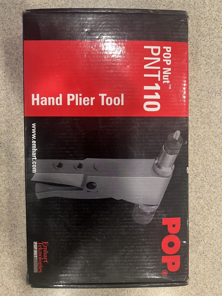 Pop Nut Hand Plier Tool PNT110 Kit