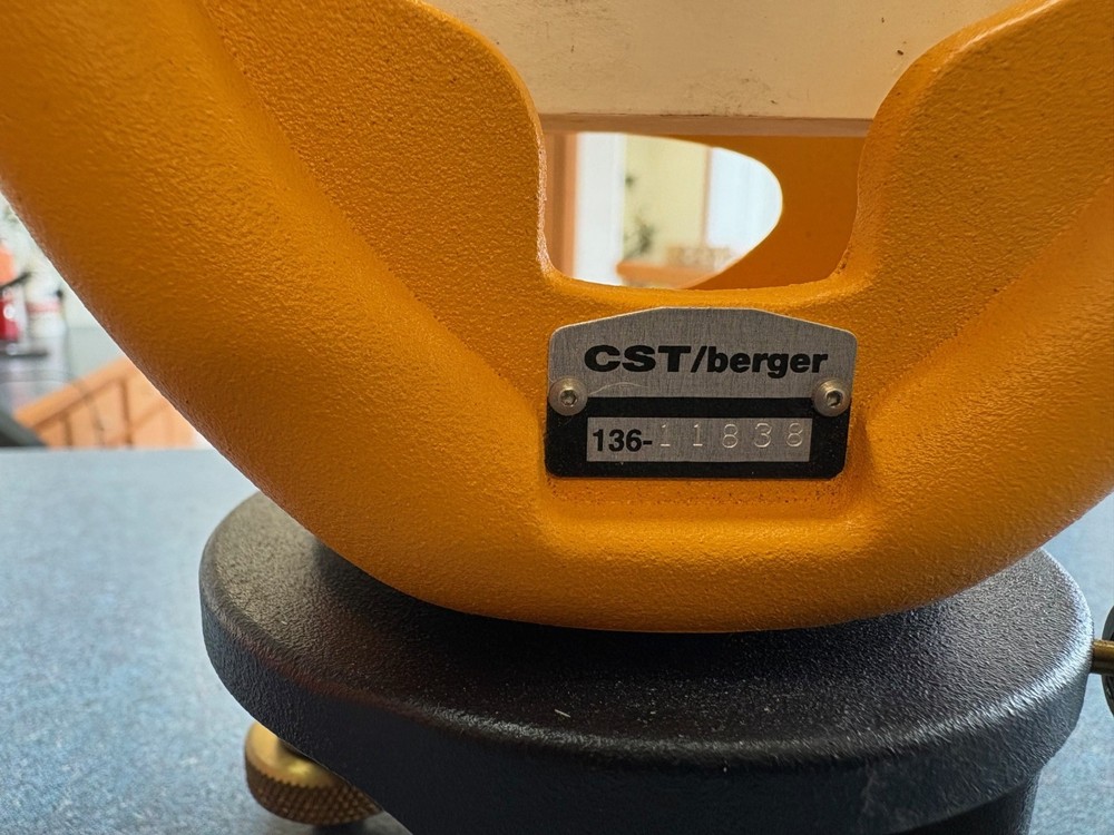 Berger Instruments Surveying Transit Level Model 135 With Hard Case