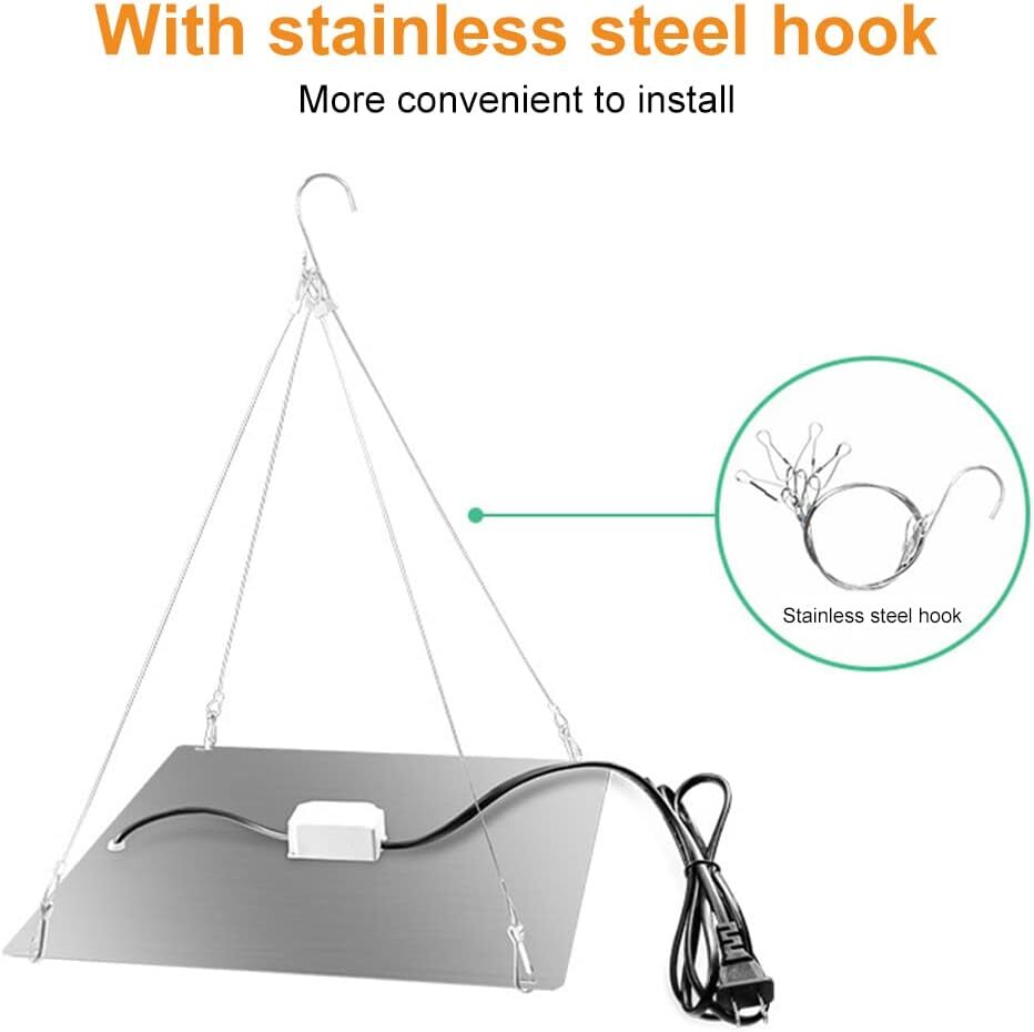 Grow Light 1000W Full Spectrum LED for Indoor Plant Growth 3x3 ft Coverage Area