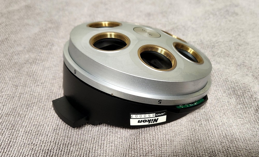 Nikon V-NA 6 Position Motorized Nosepiece /Turret Eclipse E800 E1000 Microscopes