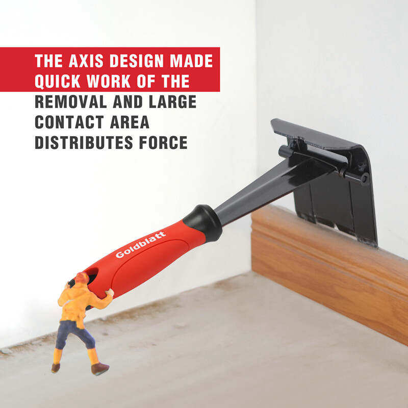 Goldblatt Trim Puller Removal Multi-Tool for Baseboard Molding Flooring Removal
