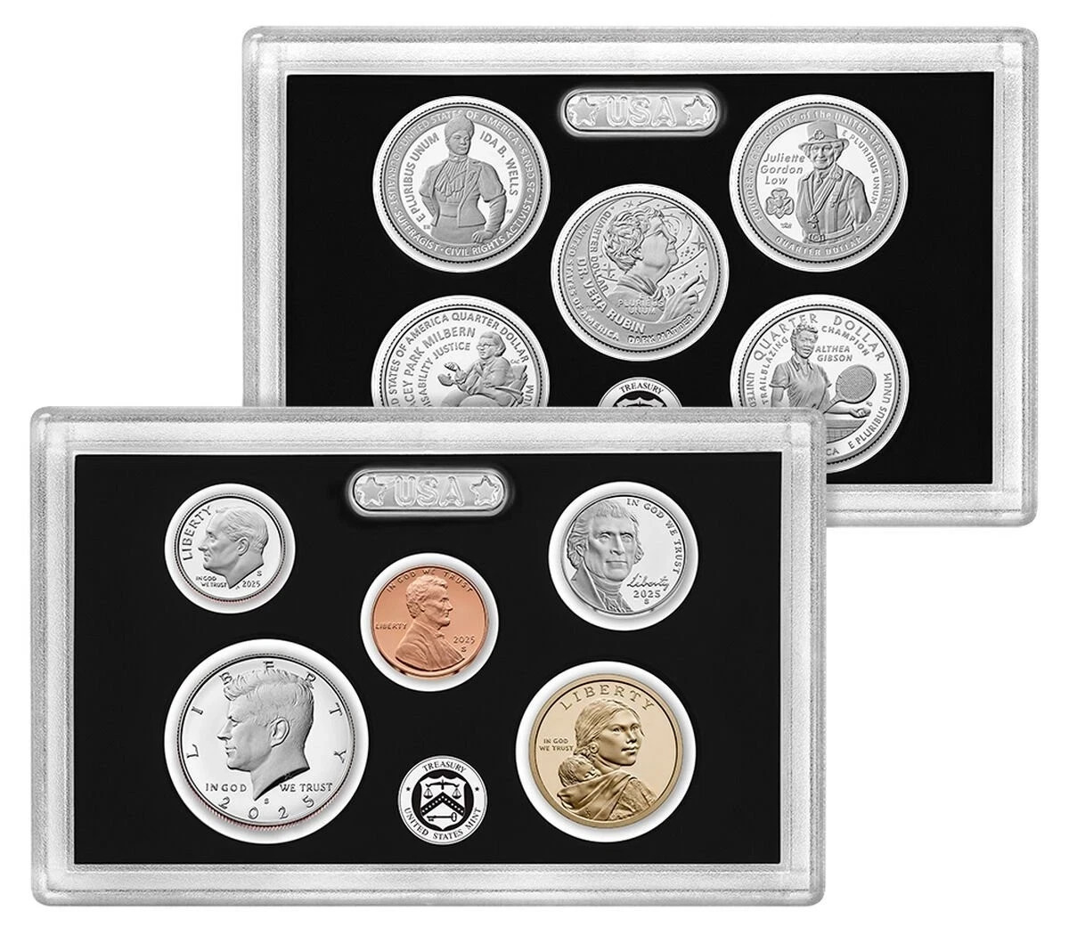 2025 S Silver Proof Set United States Mint with Box and COA