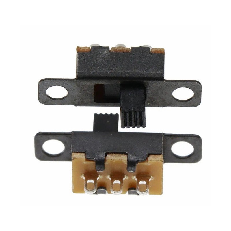 Mini Miniature Model Slide Switch On-OFF 2 Position SPDT 3 Pin Micro Toggle PCB