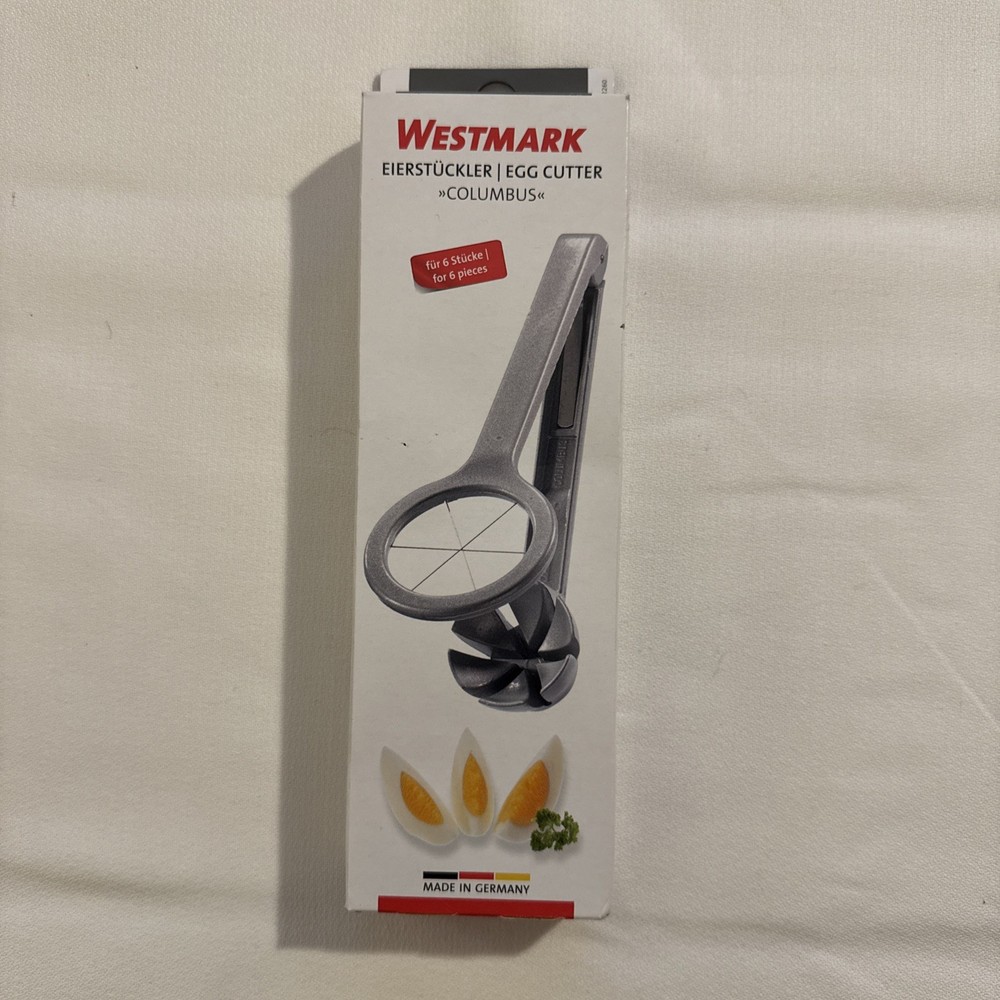 Westmark Germany Eierstuckler Wedge Egg Slicer New