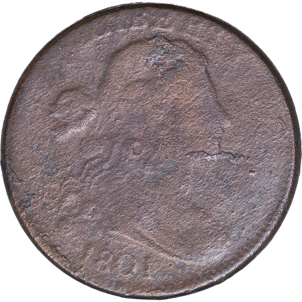 1801 Draped Bust Large Cent