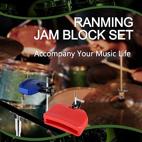 Jam Block Jam Block Percussion Stand Triangular Double Brace Set Multi-Colored