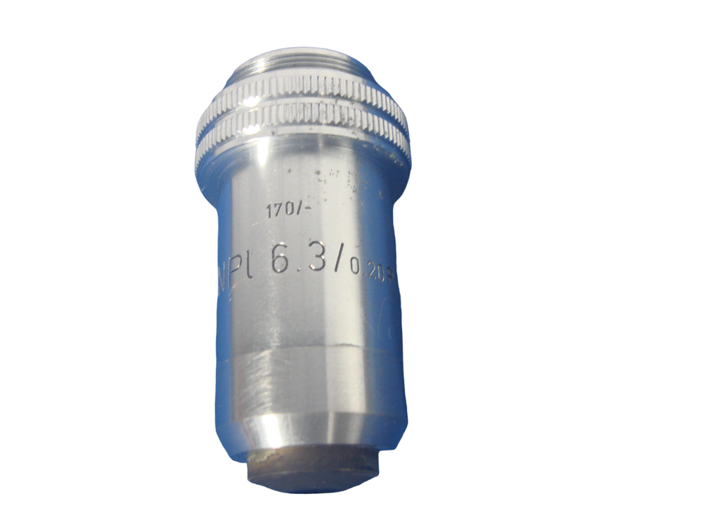 Leitz Wetzlar Microscope Objective NPL 6.3/0.20 P 170/-
