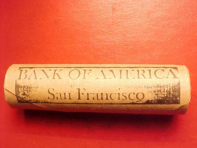 1943-S OBW ORIGINAL BANK WRAPPED ROLL BU UNCIRCULATED LINCOLN WHEAT CENT PENNIES