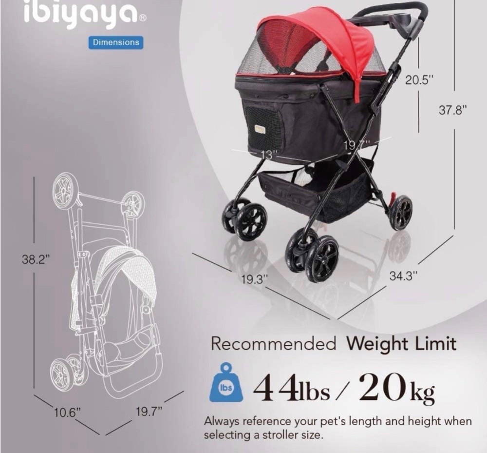 Ibiyaya Pet Stroller