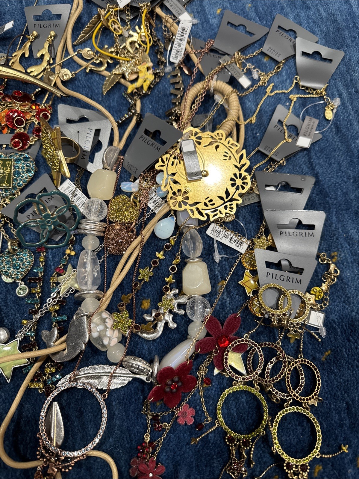 2 lbs Pounds Wearable Resellable Costume Jewelry New With Tags