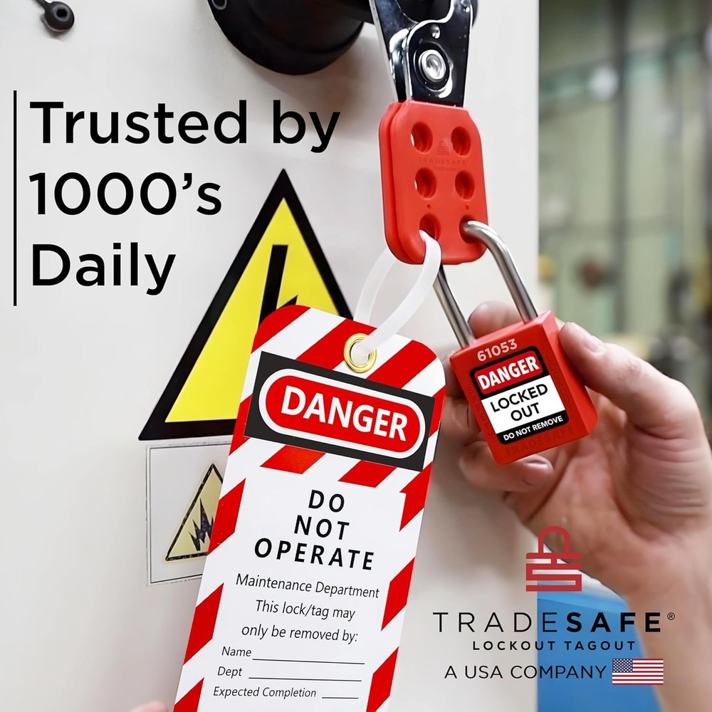 Lockout Devices Set - Secure Hazardous Energy Control