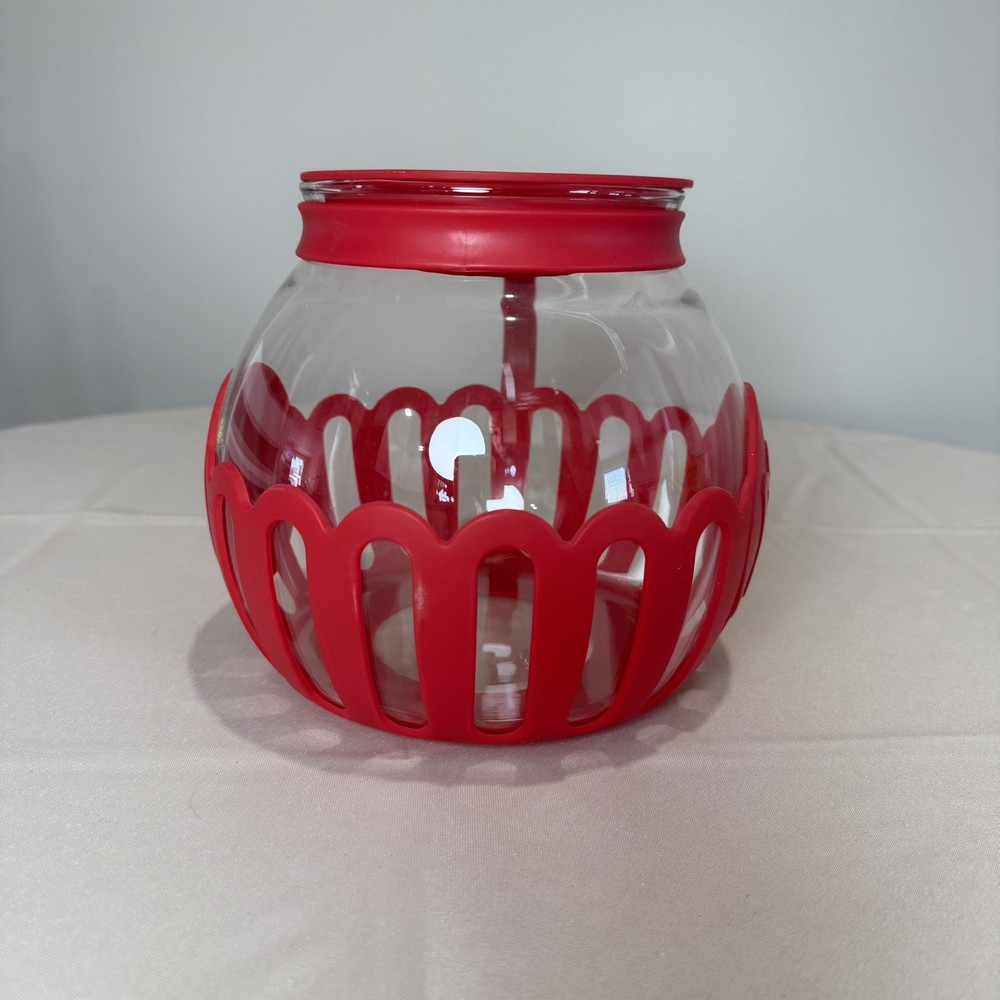 Ecolution Micro-Pop 3 Quart Microwave Popcorn Popper-Red