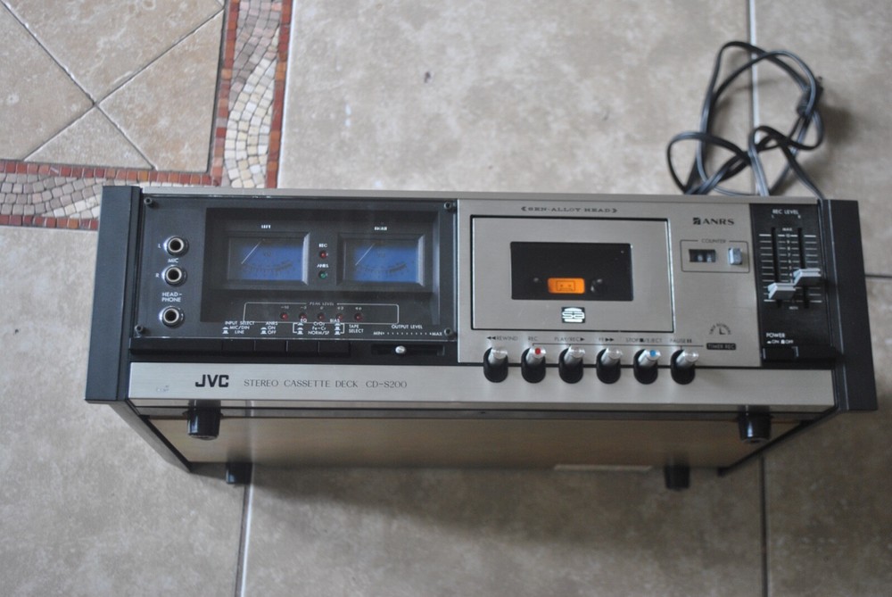 jvc cds 200 cassete deck