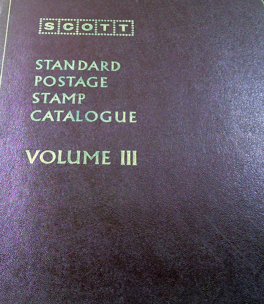 Scott Standard Postage Stamp Catalogue 1972 3 Volumes Encyclopedia Philately