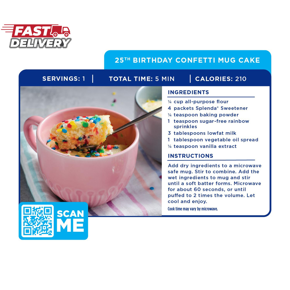 SPLENDA Zero Calorie Sweetener, 2000 Count Packets