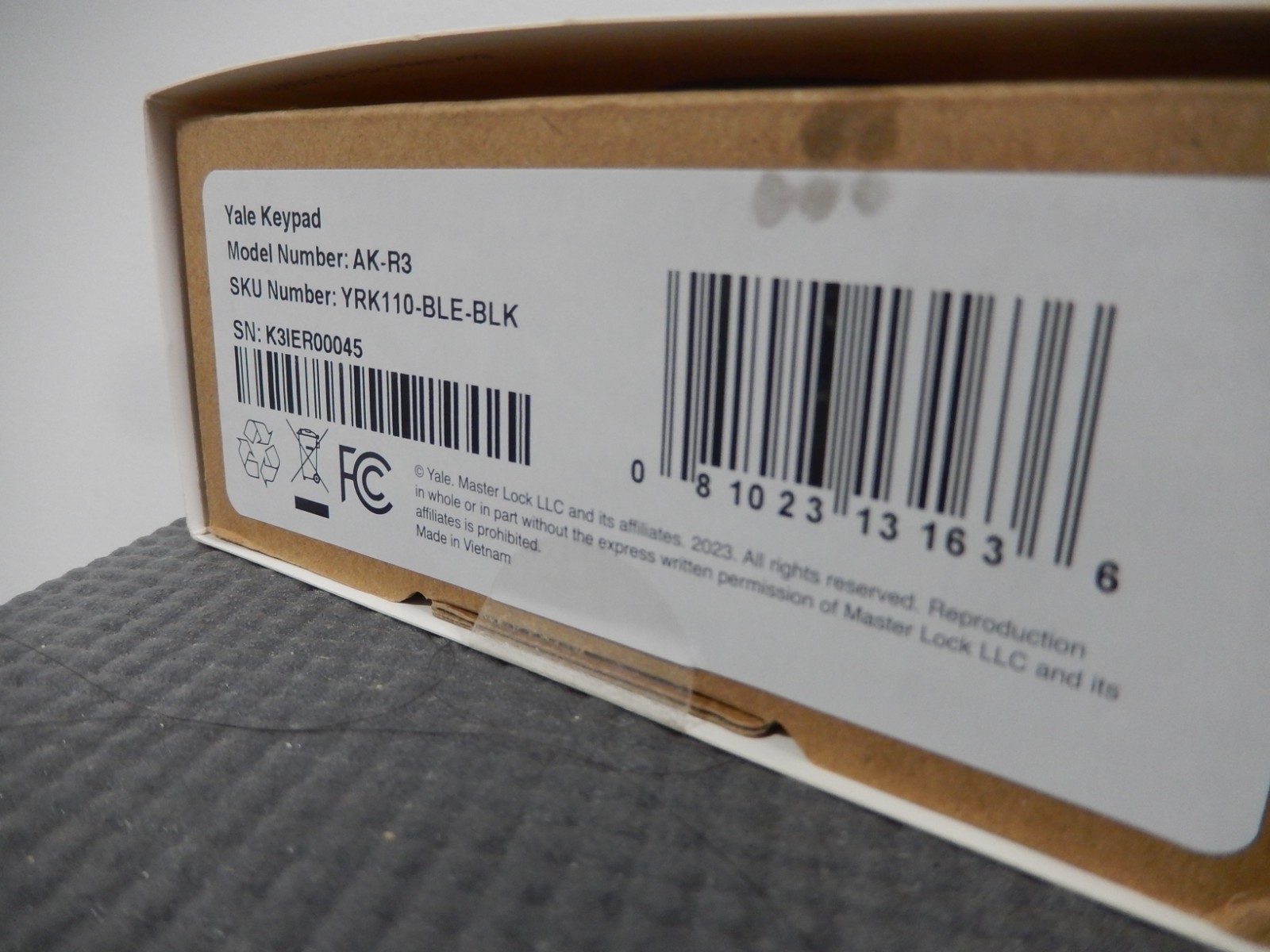 Brand New Yale Keypad Smart Bluetooth Keypad for Yale Aproach August Smart Locks