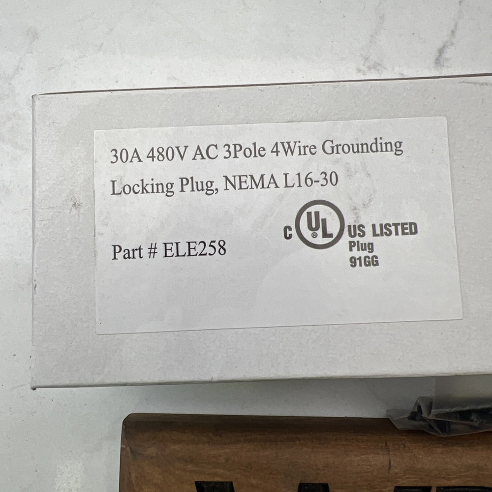 Grounding Locking Plug 30 A 480 V AC ELE258