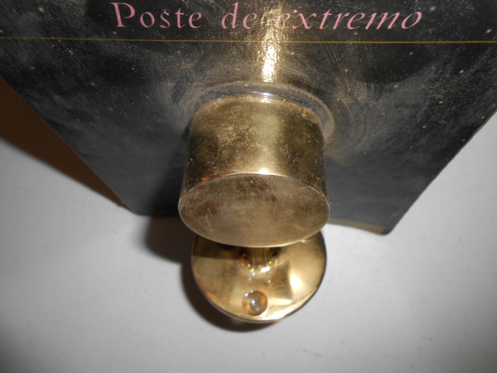 NEW LIDO Rail Systems Solid Brass Flush End Post 1 1/2" inch 340/1-1/2 38.1mm!!!