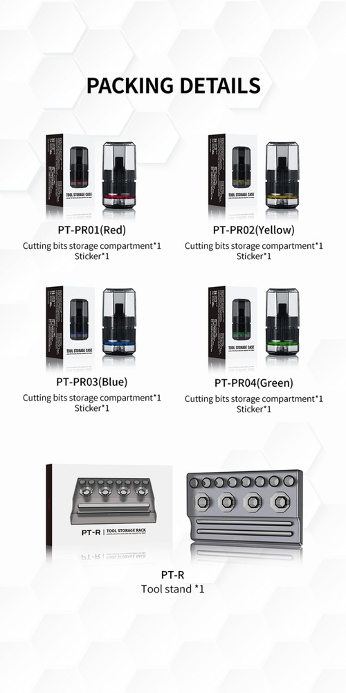 DSPIAE: Tool Stand / Bits Storage Compartments