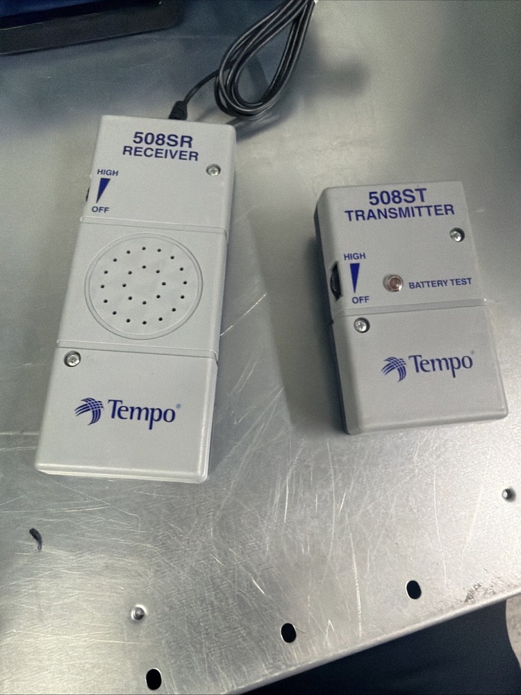 Tempo 508S Wire Finder Wire Locating System Kit - TESTED - READ!