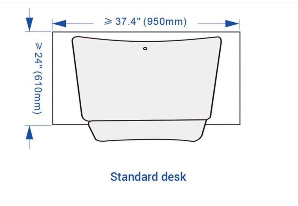 FlexiSpot Computer Riser Model M3-B Black Colour