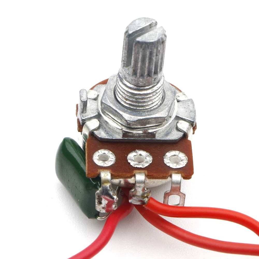 Complete Prewired Stratocaster Wiring Harness with Cream Knobs & 5-Way Switch