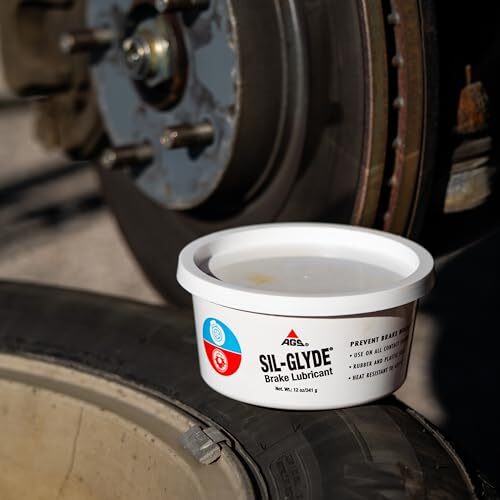 SIL-Glyde 12 oz Tub Silicone Based Brake Assembly Lubricant for Eliminating