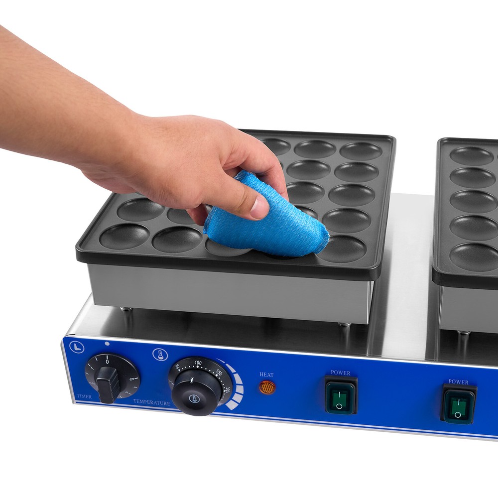 Mini Pancake Maker Machine, 1700W Commercial Electric Waffle Maker Machine